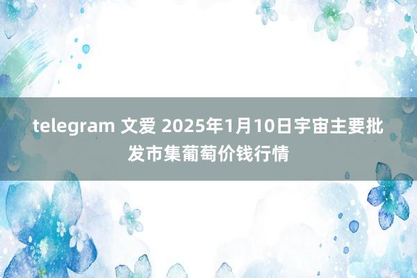 telegram 文爱 2025年1月10日宇宙主要批发市集葡萄价钱行情