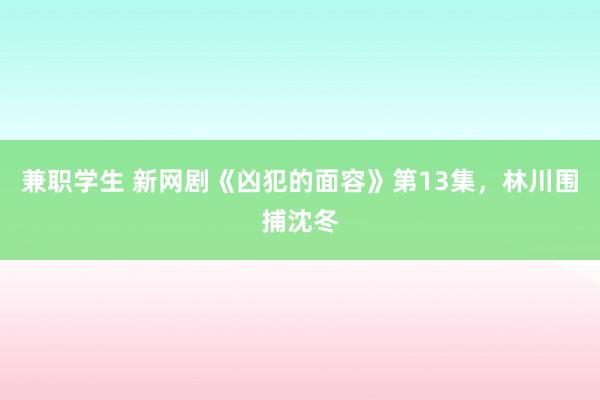 兼职学生 新网剧《凶犯的面容》第13集，林川围捕沈冬